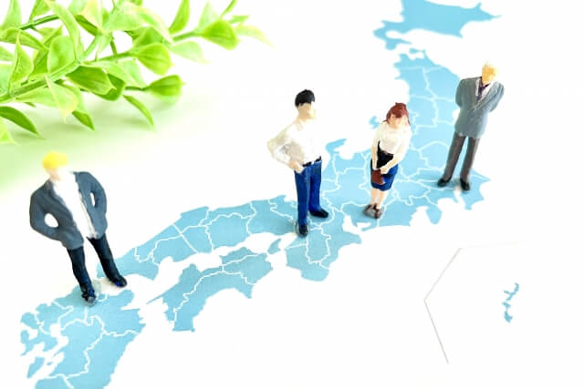 日本地図